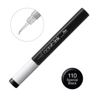 Чернила для заправки маркеров Copic Ink 110 Special black Вугільно-чорний, 12 мл