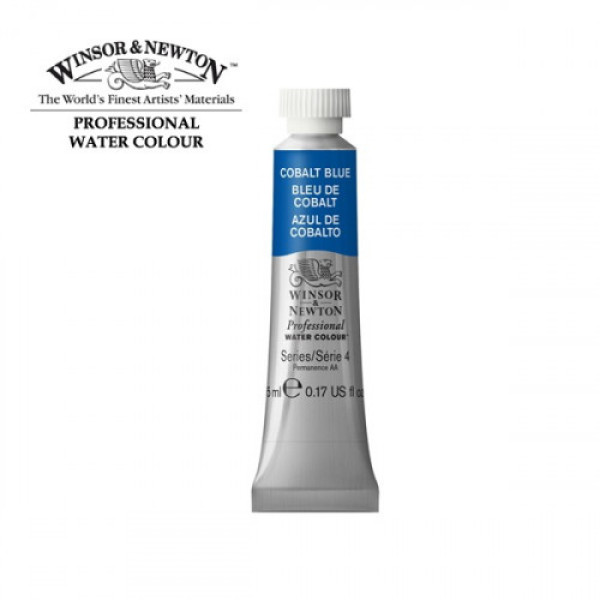 Фарба акварельна Winsor Professional Water Colour №178 Cobalt Blue (Кобальт синій) Sr №4 5 мл арт. 102178