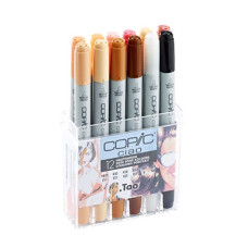 Маркери Copic Ciao Skin Tones 12 шт арт 22075705