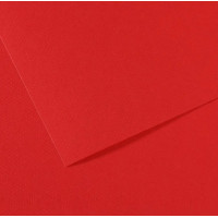 Бумага для пастели Canson Mi-Teintes, №505 Красный Red, 160 г/м2, 75x110 см