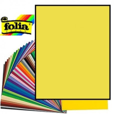 Картон Folia Photo Mounting Board 300 г/м2, A4, №12 Lemon yellow Лимонно-желтый