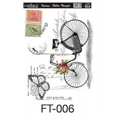 Трансфер для ткани Cadence Fabric Transfer, 25*35 см, FT-006