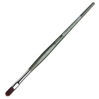 Пензель синтетика кругла daVinci серії 365, Forte oval red-brown synthetics овальна , №8 арт 365_8