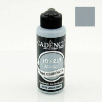 Універсальна акрилова фарба Hybrid Acrylic for Multisurfaces Cadence № 39, 120 мл Lagoon Blue Синя лагуна