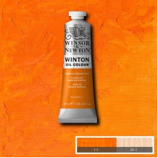 Масляна фарба Winsor Newton Winton Oil Colour 37мл №090 Cadmium orange Кадмій оранжевий