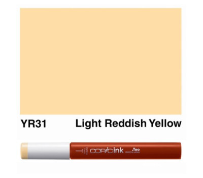 Заправка для маркеров COPIC Ink, YR31 Light reddish yellow Светлый красно-желтый, 12 мл