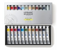 Набор масляных красок Lefranc Bourgeois Extre-Fine Oil Set, 12 шт, 20 мл
