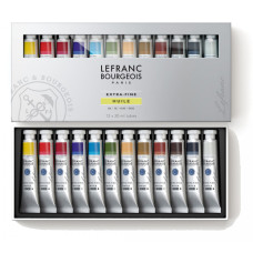 Набір масляних фарб Lefranc Bourgeois Extre-Fine Oil Set, 12 шт, 20 мл