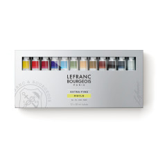 Набор масляных красок Lefranc Bourgeois Extre-Fine Oil Set, 12 шт, 20 мл