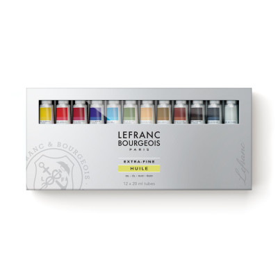 Набір масляних фарб Lefranc Bourgeois Extre-Fine Oil Set, 12 шт, 20 мл