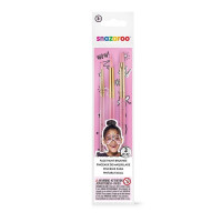 Пензлі для гриму в наборі Snazaroo Girls set of 3 face paint brushes 3 шт арт 1192503