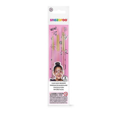 Пензлі для гриму в наборі Snazaroo Girls set of 3 face paint brushes 3 шт арт 1192503