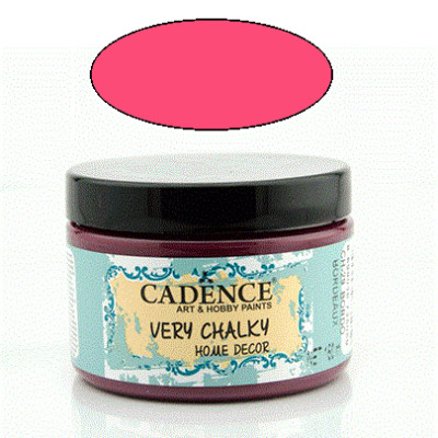 Меловая акриловая краска Cadence Very Chalky Home Decor, 150 мл, Фуксия