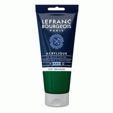 Акрилова фарба Lefranc Fine Acrylic Color 80 мл, 529 Viridian Вірідіан
