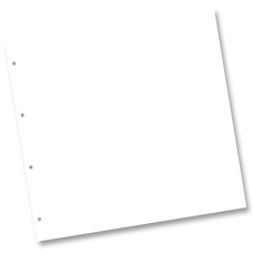Folia заготівля для альбому Ring Binders 36,5x32,5х4 см, White білий арт 68200