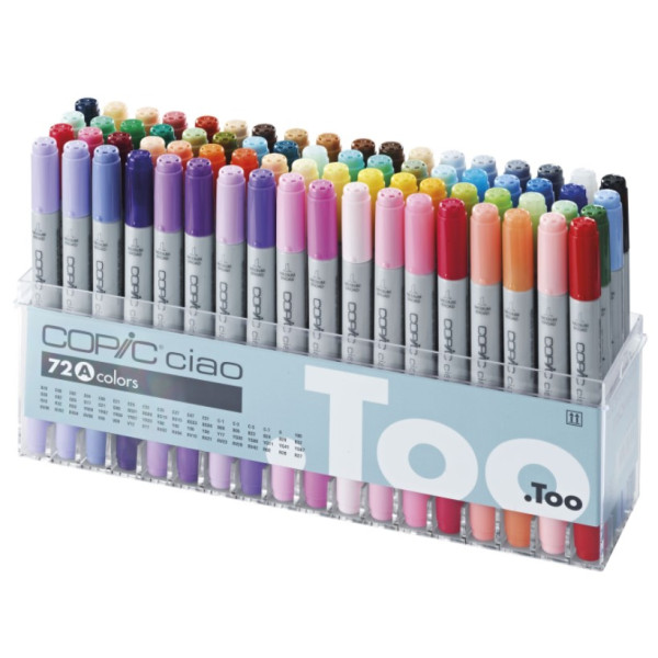 Набір маркерів Copic Ciao Set А, 72 шт
