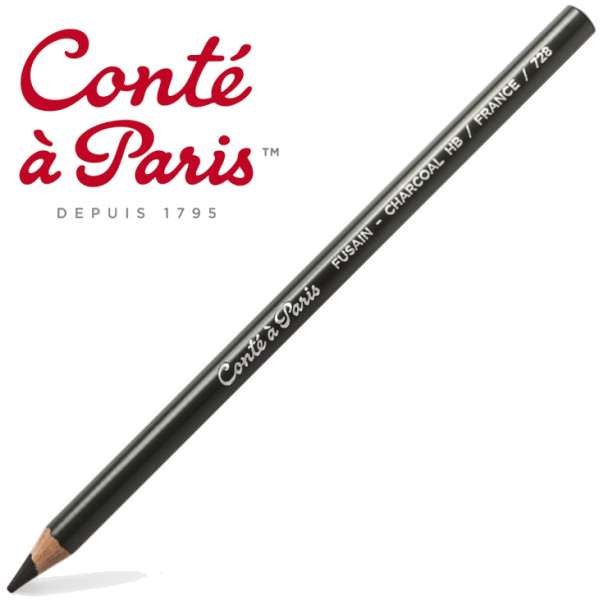 Карандаш угольный Conte Black lead pencil Charcoal HB