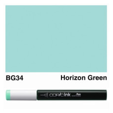 Заправка для маркеров COPIC Ink BG34 Horizon green Зеленый горизонт 12 мл