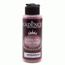 Пудра для нігтів оксамитова Cadence 120 мл Бургундія арт CA01211_348