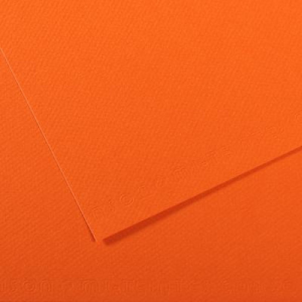 Бумага пастельная Canson Mi-Teintes, 160 г/м2, A4 №453 Orange Оранжевый