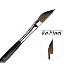 Кисть скошенная для акварели синтетика DaVinci 5597 Extra Soft Synthetic, № 14