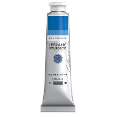 Олійна фарба Lefranc Extra Fine 40 мл №027 Cerulean blue Церуліум синій