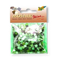 Мозаїка Folia мармурова Marbled 45 г/м2, 5x5 мм (700 шт) №03 Green (Зелений)