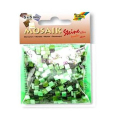 Мозаїка Folia мармурова Marbled 45 г/м2, 5x5 мм (700 шт) №03 Green (Зелений)