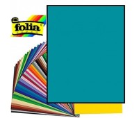 Двосторонній декоративний картон фотофон Folia Photo Mounting Board 300 г/м2,50x70 см №38 Turguoise Бірюзовий