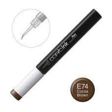 Чорнило для заправки маркерів Copic Ink E-74 Cocoa brown Какао, 12 мл