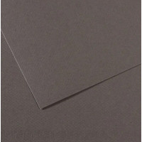 Папір пастельний Canson Mi-Teintes 160 г/м2 50x65 см №345 Dark gray Темно-сірий