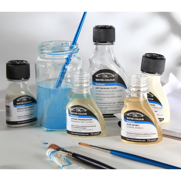Гуммиарабик для акварельных красок Winsor Newton Gum Arabic V1, 75 мл