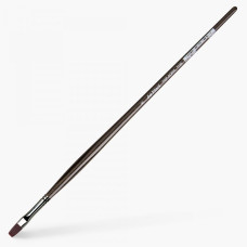 Пензель плоска синтетика daVinci Red-Brown Synthetic Fibre 7185, № 4