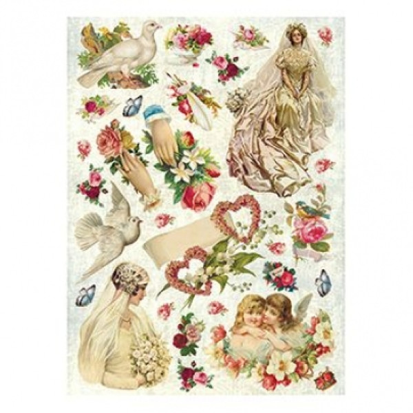 Декупажная карта Cadenсe, А4 Decoupage №231