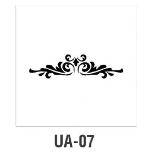 Трафарет Cadence UA Stensil, 10*25 см, UA-07