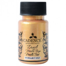 Акрилова фарба Cadence Dora Metallic, 50 мл, Яскраве золото