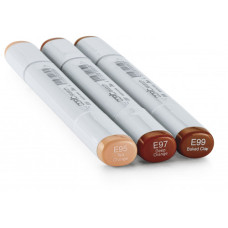 Набір спиртових маркерів Copic Sketch Set Blending Trio 6, 3 шт