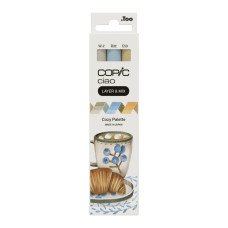 Набір маркерів Copic Ciao Set "Layer Mix" (3 шт), Cozy Palette (W-2+B32+E53)