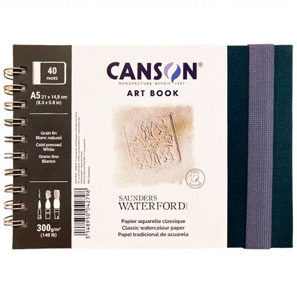 Блокнот для набросков и рисования CANSON Коричневая обл. 24х32 см 300 г