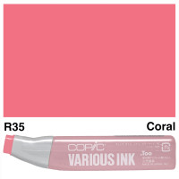 Чорнило Copic Various Ink для маркерів R-35 Coral Кораловий арт 20076127