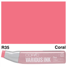 Чорнило Copic Various Ink для маркерів R-35 Coral Кораловий арт 20076127