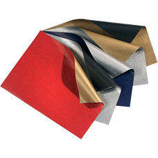Бумага тонкая оберточная Folia Gift Wrap, 70x200 см, silver-blue синий-серебро