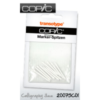 Перо для каліграфії для маркеру Copic classic Transotype Nibs Calligraphy, 3 мм (10 шт)