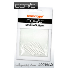 Перо для каліграфії для маркеру Copic classic Transotype Nibs Calligraphy, 3 мм (10 шт)