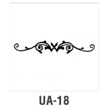 Трафарет Cadence UA Stensil, 10*25 см, UA-18