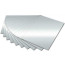 Папір Folia Tinted Paper 130 г/м2, 20х30 см №61 Silver shiny Срібний глянцевий