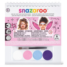 Фарби для гриму в наборі Snazaroo Girl, 4 фарби + 1 кисть