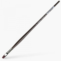 Пензель плоска синтетика daVinci Red-Brown Synthetic Fibre 7185, № 8