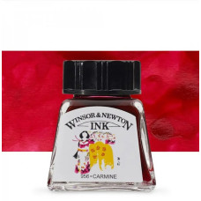 Тушь художественная Winsor Newton Drawing Inks 14 мл, №956 Кармин Кармин