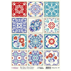Декупажна карта на рисовому папері Rice Paper Decoupage Cadence, №4, №718